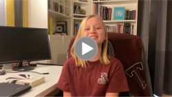 Play button 6th grade questions video
