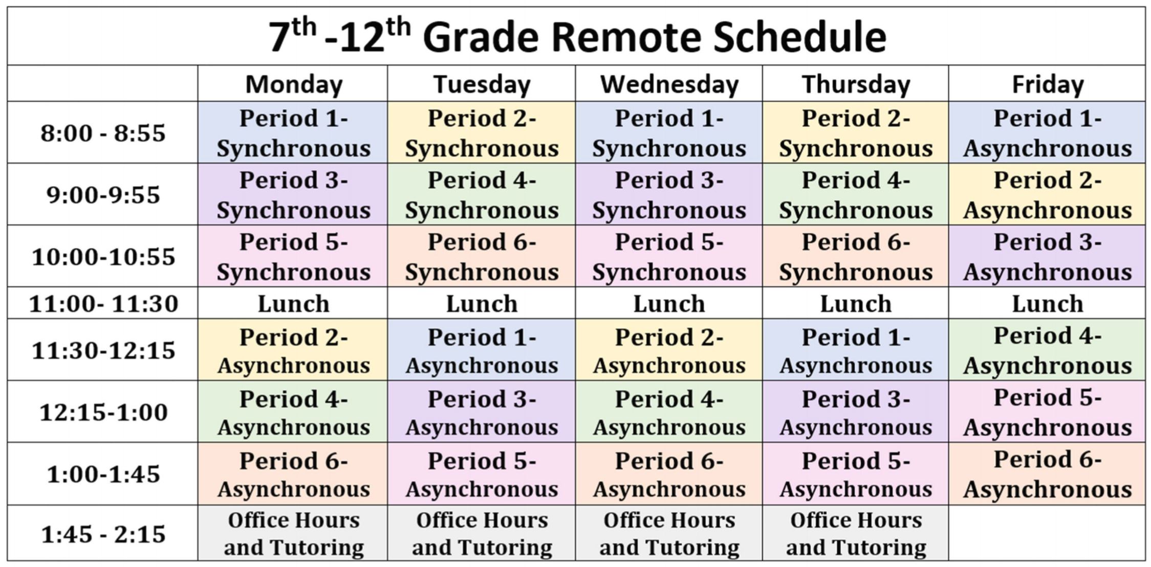 The 12th grade plan