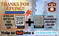 Give to Community Investment and PSO Snowstorm