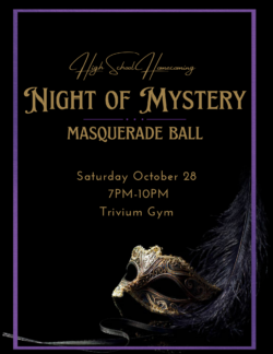 High School Homecoming Dance Masquerade Ball