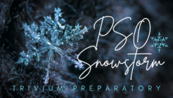 Trivium Prep PSO Snowstorm with snowflake ornament