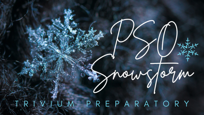 Trivium Prep PSO Snowstorm with snowflake ornament