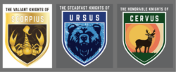 25-26 Middle School House Crests