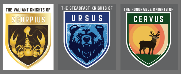 25-26 Middle School House Crests